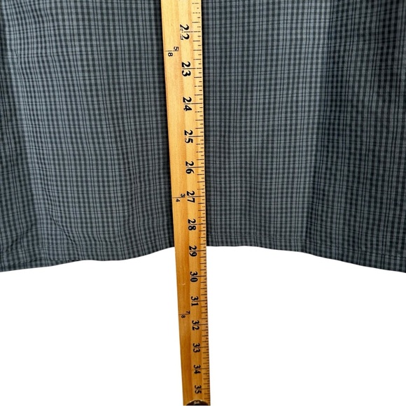 Columbia Declination Trail Shirt S Grey Button Front Short Sleeve Outdoor Hiking - Picture 9 of 13